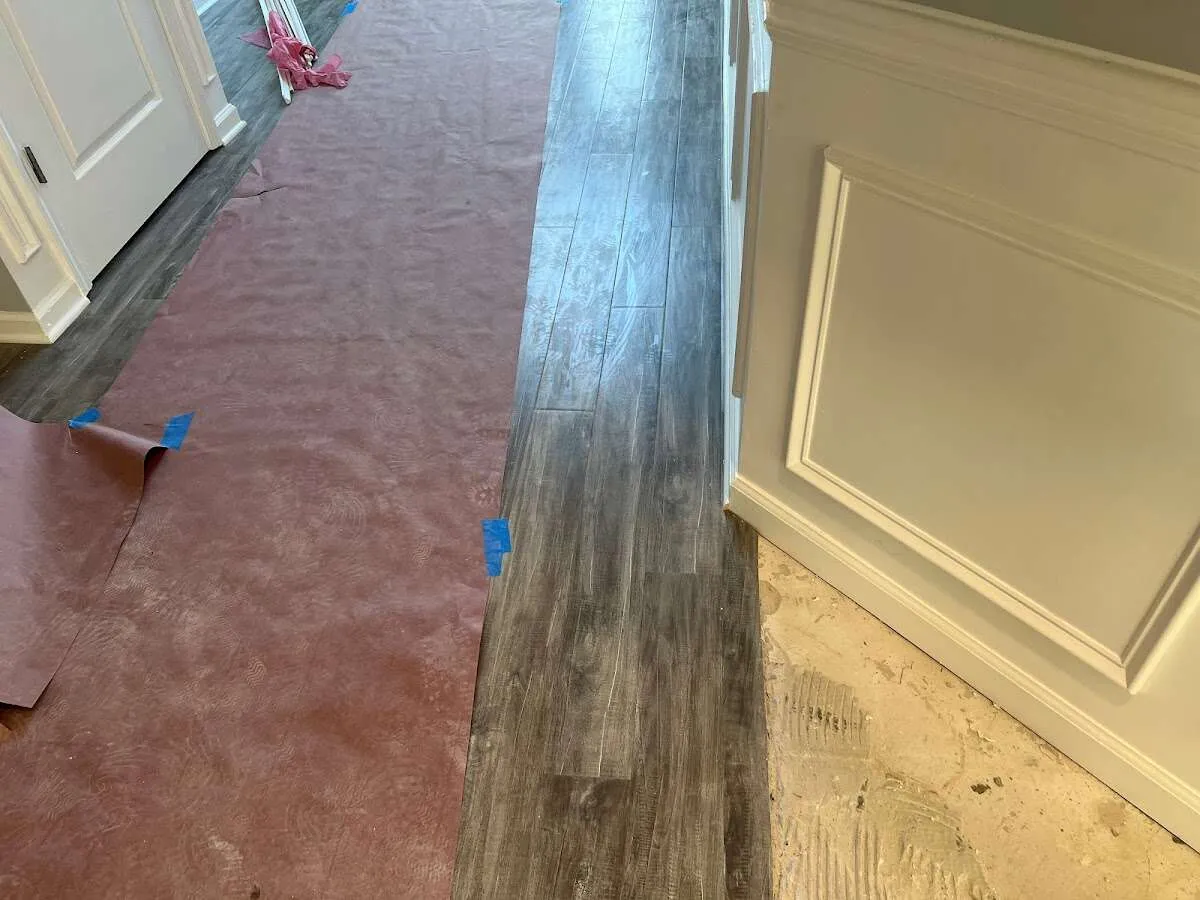 Completed marble shower restoration in Highland City